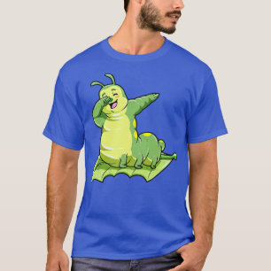 Funny caterler op een blad bij het dobbelen t-shirt