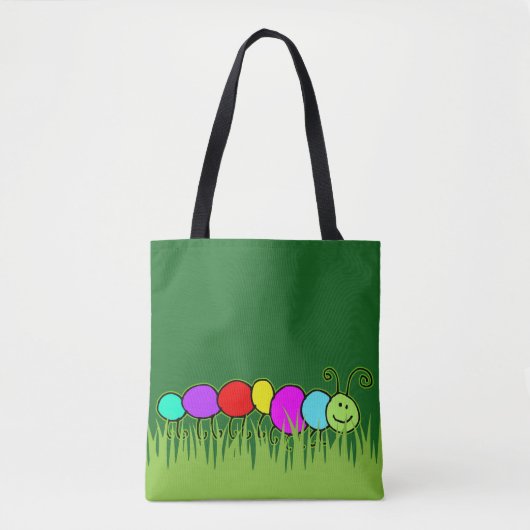 Funny Caterstone Netty & gras Tote Bag (Voorkant)