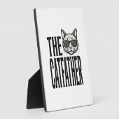 Funny Catfather Vintage Cat Quote Graphic Shirt_1 Fotoplaat (Zijkant)