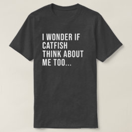 Funny Catfish Vist Shirt voor mannen en vrouwen