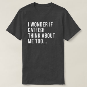 Funny Catfish Vist Shirt voor mannen en vrouwen