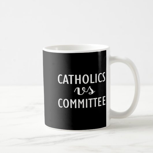 Funny Catholics Vs Committees  Koffiemok (Rechts)