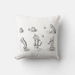 Funny Catnip Cat Kussen