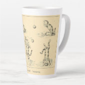  Funny Catnip Cat Latte Mok (Rechterhoek)