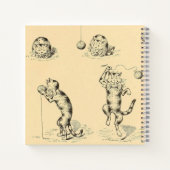  Funny Catnip Cat Notitieboek (Achterkant)