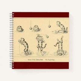 Funny Catnip Cat Notitieboek