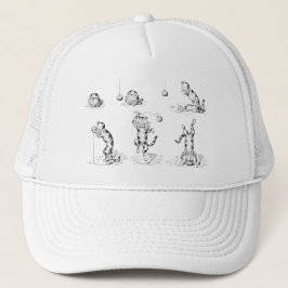 Funny Catnip Cat Trucker Pet