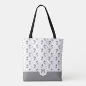 Funny Cats and Cute Butterflies Pattern Tote Bag (Achterkant)