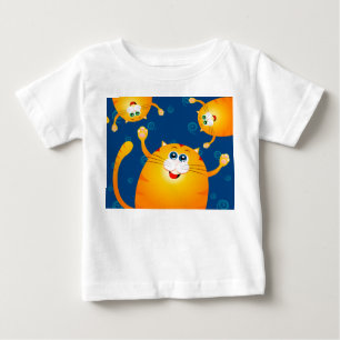 Funny cats, baby t-shirt