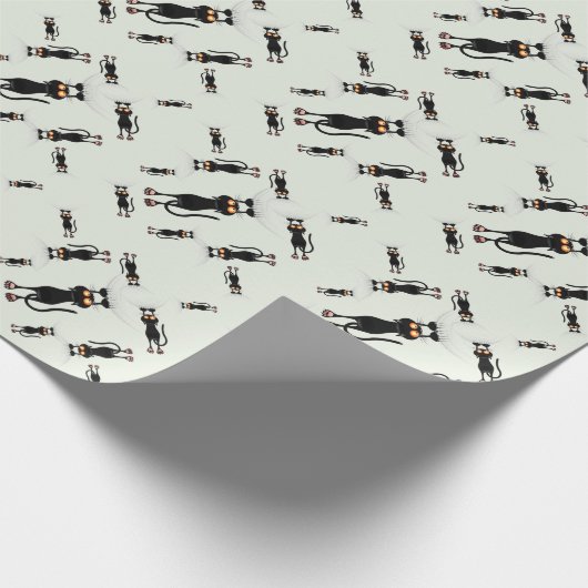 Funny Cats Cadeaupapier (Hoek)