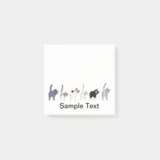 funny cats design post it post-it® notes (Voorkant)