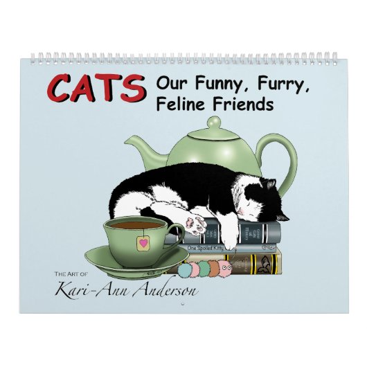 Funny Cats Humour Calendar 2026 Kalender (Hoes)