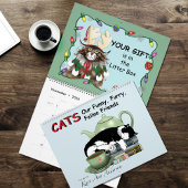 Funny Cats Humour Calendar 2026 Kalender