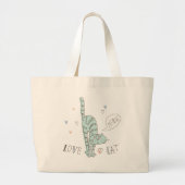 Funny Cats in Cute Style Grote Tote Bag (Voorkant)