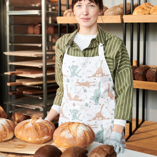 Funny Cats in Cute Style Schort