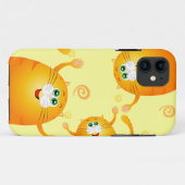 Funny cats, iPhone 5 hoesje (Achterkant (horizontaal))
