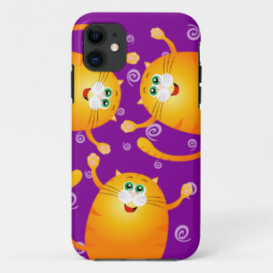 Funny cats, iPhone 5 hoesje