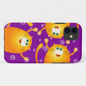 Funny cats, iPhone 5 hoesje (Achterkant (horizontaal))