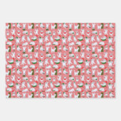 Funny Cats Kerstmis Inpakpapier Vel (Voorkant 2)