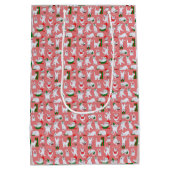 Funny Cats Kerstmis Medium Cadeauzakje (Achterkant)