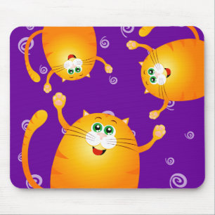 Funny cats, mousepad muismat