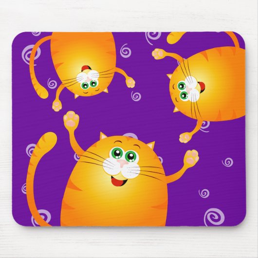 Funny cats, mousepad muismat (Voorkant)