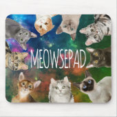 Funny Cats | Muismat "Meowsepad Cute Cat Briet" (Voorkant)