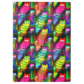Funny Cats Pattern-54578 Klembord (Achterkant)