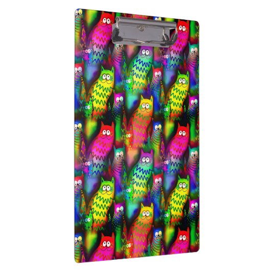 Funny Cats Pattern-54578 Klembord (Rechts)