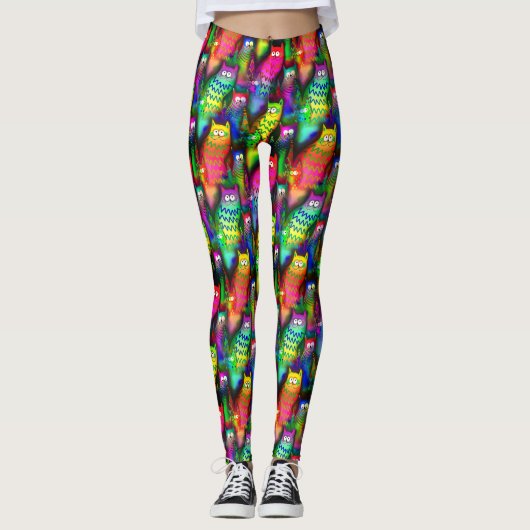 Funny Cats Pattern-54578 Leggings (Voorkant)