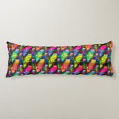 Funny Cats Pattern-54578 Lichaamskussen (Voorkant)