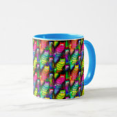 Funny Cats Pattern-54578 Mok (Voorkant rechts)
