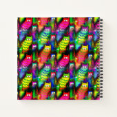 Funny Cats Pattern-54578 Notitieboek (Achterkant)