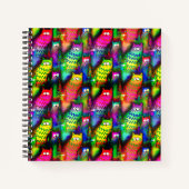 Funny Cats Pattern-54578 Notitieboek (Voorkant)