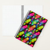 Funny Cats Pattern-54578 Notitieboek (Binnen)