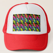 Funny Cats Pattern-54578 Trucker Pet (Voorkant)