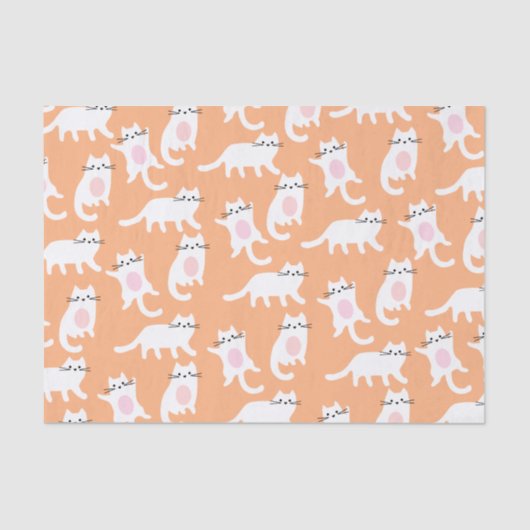 Funny Cats Tissue Paper Tissuepapier (Voorkant)