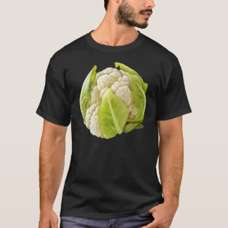 Funny Cauliflower Design Veggie Lover Vegetables T-shirt