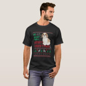 Funny Cavachon Lover Lelijk Kerst Hondenliefhebber T-shirt (Voorkant volledig)