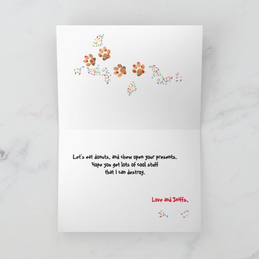 Funny Cavalier King Charles Pet Dog Verjaardag Kaa (Binnen)