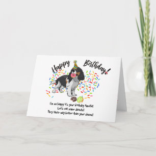 Funny Cavalier King Charles Pet Dog Verjaardag Kaa