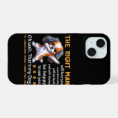 Funny Cavalier King Charles Spaniel Dog iPhone 15 Case (Achterkant horizontaal)
