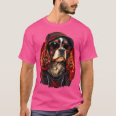 Funny Cavalier King Charles Spaniel Leuke Rap Hip  T-shirt (Voorkant)