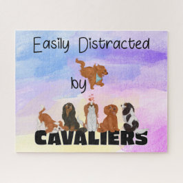 Funny Cavalier King Charles Spaniels Legpuzzel