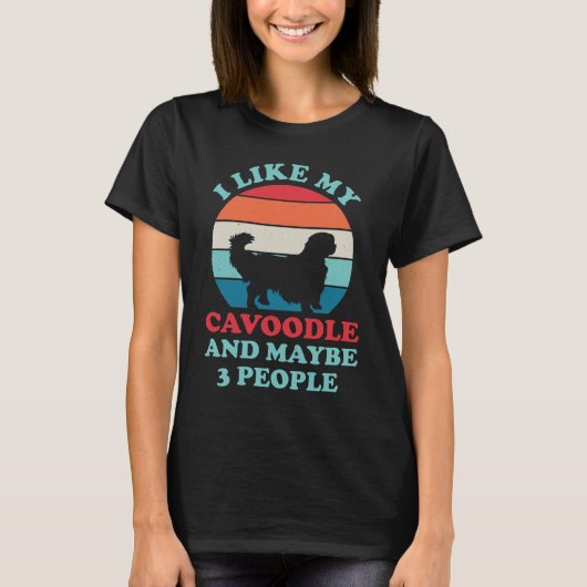 Funny Cavoodle T-shirt (Voorkant)