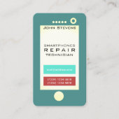 Funny cell phone faux ziet er uit visitekaartje (Voorkant)