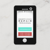 Funny cell phone faux ziet er uit visitekaartje (Voorkant)