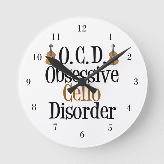Funny Cello Ronde Klok (Voorkant)