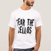 Funny Cello T-shirt - Gepersonaliseerd (Voorkant)