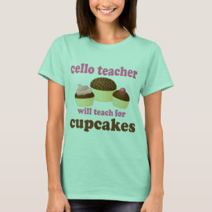 Funny Cello Teacher T-shirt